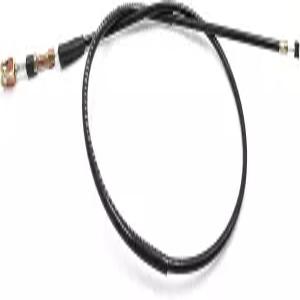uxcell 123cm 48.4 길이의 검은색 고무 코팅 오토바이 클러치 케이블 선 교체용 스즈키 GN125