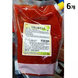 시아스 블랙스테이크용 칠리소스 2Kg X6