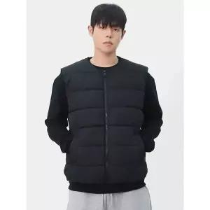 [하프클럽/빌리버스]빌리버스 남자 남성 데일리 베이직 사무실 퀼팅 다운라이크 패딩 조끼 BHZ032