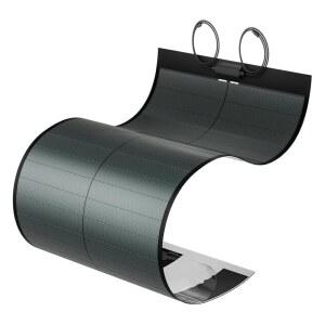 [미국배송] BOUGERV YUMA 100W CIGS 박막 유연한 태양광 패널 테이프가 있는 가장 차양 방지 패널로 쉽게 설치할 수 있습니다