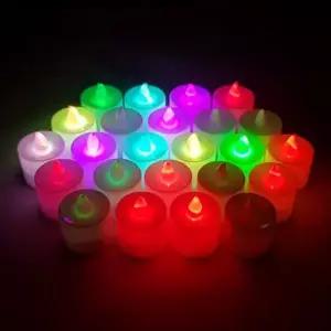 무드등 LED 전자 색변환빠름 라이트초 전자양초