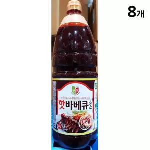 청우 핫바베큐소스 2.1Kg X8