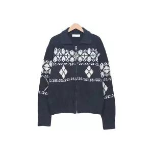 [하프클럽/빌리버스]빌리버스 남자 노르딕 니트집업 투웨이 긴팔 집업 BRV123