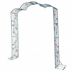 야외 넝쿨 정원 선반 대문 아치형 화단 원목 장미 우드 가든 방부목 마당