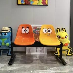 2인용 벤치 야외 버스 정류장 대기석 긴의자 대합실 공공시설 스틸