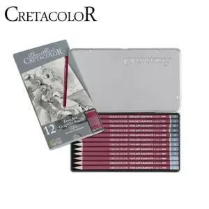 전문가용 미술연필 CLEOS 12종 set 160 52 흑연 연심 스케치 드로잉 크로키용 고급 용품