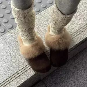 포뇨2 여친 빈티지 리얼 키높이 퍼 버켄 슈즈 기모 풀오버 슬리 OPH5