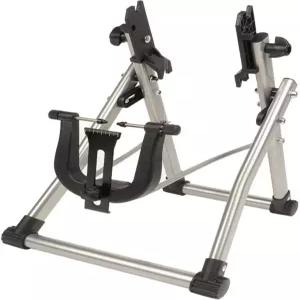 자전거 바퀴 유지 관리 트루잉 스탠드 접이식 도로 도구 야외 사이클링용 견고함