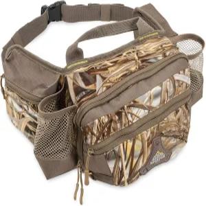 노스 마운틴 기어 카무플라주 패니 팩 - 야외 하이킹 캠핑 액세서리용 경량 및 방수 사냥 허리 팩(웨틀랜드