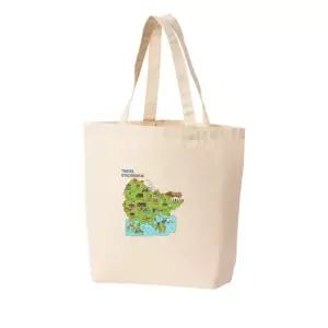 한국여행 관광지도 글자디자인 에코백 토트백 추가 경남투어 여행지도 무료