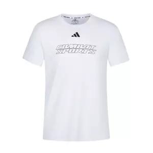 아디다스 컴뱃스포츠 커뮤니티 라인 반팔티셔츠 화이트 218338