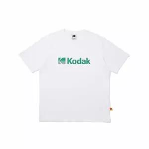 코닥 빅로고 아스킨 반팔 티셔츠 WHITE 218265