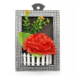 종이액자 만들기 울타리 카네이션 어버이날 스승의날 감사 선물