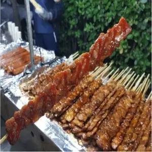 VDF 화영 신휘 숯불 롱닭꼬치 120gx20개 닭다리살 구이 구이용 간편조리 간편요리