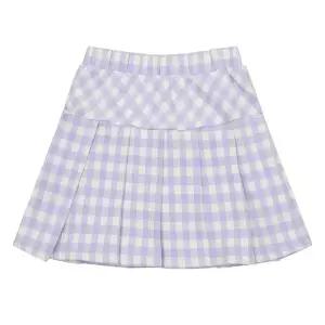 [소이] 여아 밴딩 체크 주름 스커트 23S1852_VI