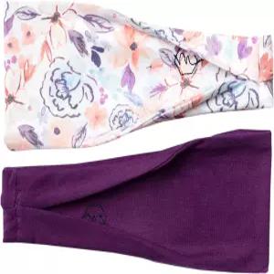 메이븐 스레드 4인치 여성용 와이드 운동용 헤드밴드(2팩) - 헬스장 러닝 요가용 미끄럼 방지 스웨트밴드