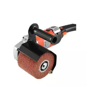 스텐 파이프 쇠갈이 용접부위 금속 공업용 광택 폴리싱 표면 녹제거 연마기 브러쉬 샌딩기