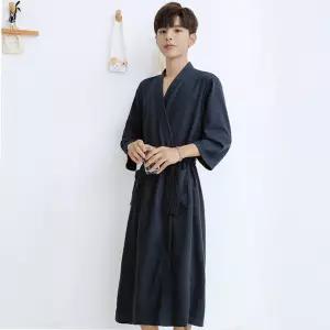 여성 호텔가운 L 샤워 네이비 목욕 와플 골프 사우나 타올 프리미엄 나치마 원피스