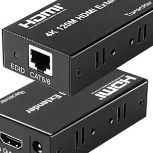 HDMI TO 수신기 UTP 120M 젠더 변환 케이블 컨버터