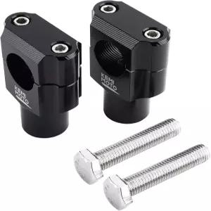 케미모토 1인치 모터사이클 핸들바 라이저 알루미늄 합금 스포츠스터 소프트테일 다이나 V스타 섀도우