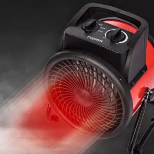온풍기 야외 히터 열풍기 캠핑용 난방기구 휴대용히터