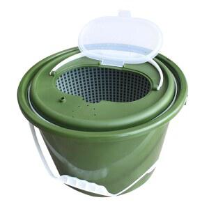 낚시도구 낚시통 볼랄통 바구니 물고기 두레박