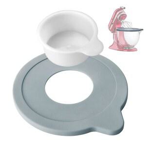 [미국배송] 키치네이드 5 QT 믹서용 유리 그릇 커버 아티산 및 클래식 시리즈 틸트 헤드 믹서 뚜껑 교체 주방 부품 액세서리 업그레이드와 호환됩니다