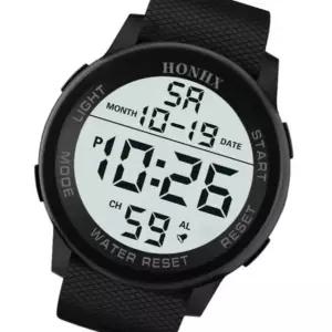 스포츠 디지털 LED 남자 군인 학생 전자 손목시계