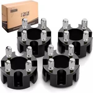 야마하 클럽 카 이지고 ATV용 러그 너트가 장착된 10L 0L 2인치 골프 카트 휠 스페이서 키트 4X4 101.6mm