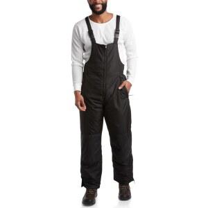 페리 엘리스 남성 스노우 턱받이 - 단열 남성 방수 스키 턱받이 - 남성 오버롤 겨울 스노우 팬츠 사이즈 작은 (S-3XL)