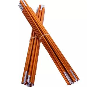 사이드 합금 4m 폴 텐트 필수 야외 2 대 개/쌍 액세서리