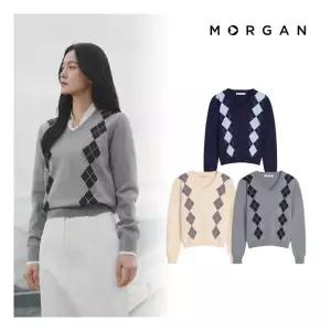 모르간 26SS 아가일니트 3종 [런칭 가격 89,900원]