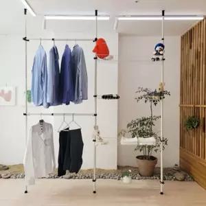 국산 튼튼한 204선반행거 옷걸이행거 봉행거 걸이 압착 압축 압축옥 드레스룸 드레스 폴대