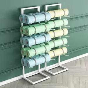 폼롤러 보관함 정리함 헬스매트 정리대