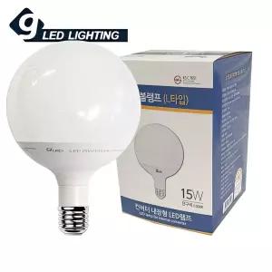 LED 볼전구 컨버터 램프 15W 전구색 L타입 전등 실내화장실 엘이디 테라스 천장 베란다 다마 현관