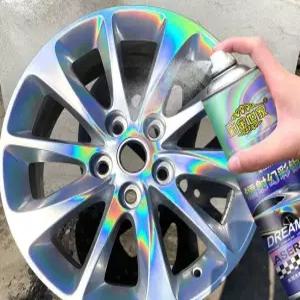 자동차 셀프 레인보우 도색 휠 스프레이 보수 락카 커버 코팅 랩핑 페인트