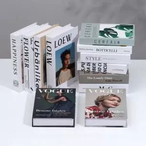 북유럽 스타일 인테리어 가짜책 모형 9종세트 가짜 빈티지 소품 트레이 감성 장식 카페 촬영 스튜디오 서재