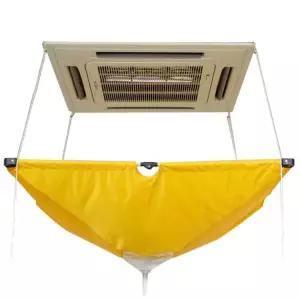 천정 에어컨 물받이 천장 비닐 습식 커버 청소 시스템 누수 먼지