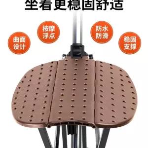 의자 할머니 휴대용 지팡이 경량 반자동 블랙