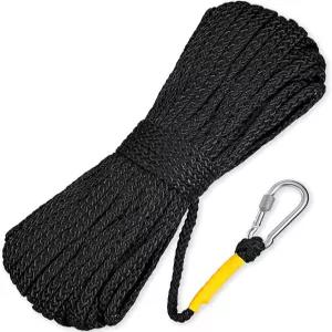 섀피 플로팅 로프 구명 도크 라인 보트 땋은 폴로필렌 야외 던지기 보호 링 앵커 스프링 후크 포함