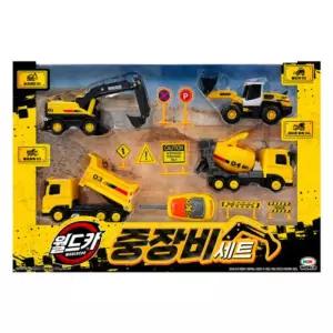 월드카 중장비 세트 1개 자동차 장난감 포크레인 레미콘 불도저 트럭 남아 어린이날 선물 유아 남아완구 재