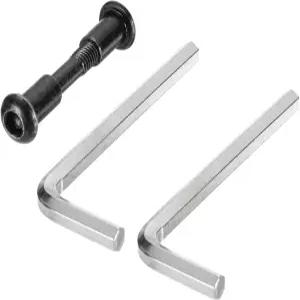 PATIKIL 고정 볼트 나사 접이식 샤프트 잠금 배치 M365 전동 스쿠터용 교체