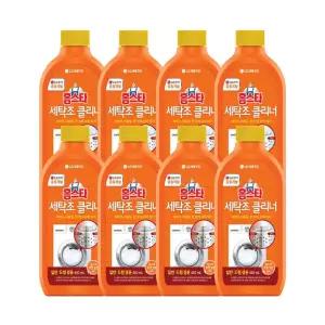 홈스타 세탁조 클리너 450ml x 8세크리너 세클리너 세청소 세세제 세세정제 세탁기