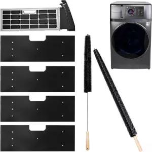 6 GE 세탁기 건조기 콤보 WH01X35719 보푸라기 필터 교체 및 브러시 2025년 새로운 스펀지 손세탁 재사용