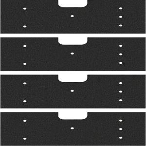 WH01X35719 GE 프로필 세탁기 건조기 콤보 필터 4팩 - PFQ97HSPVDS용 재사용 가능한 보푸라기 트랩 교체