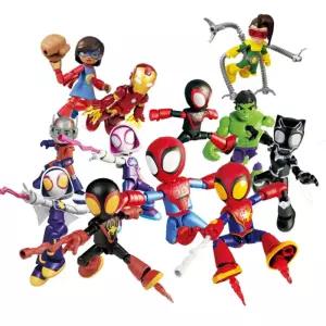 블로키 블록 액션 피규어 마블시리즈 6P 랜덤발송 완구 1타 6개입조립어 블럭어 만드는어 장난감어 어만들