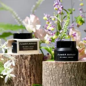 TN 쌩스네이처 시그니 소이캔들 플라워 마켓 25g 014999실내방향제 용초 용향초 실내용 용아로마캐들 아로