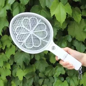 (선택 야광 미니 전기모기채)야광 미니 전기모기채 전자 파리채 휴대용 LED 벌레_24995495