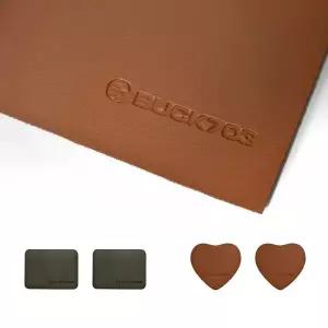 [하프클럽/벅703]창고대방출 가죽 식탁 테이블 식기받침대 소형 사각 하트 2P