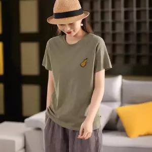 스파이더맨 면 여성용 캐주얼 봄 빈티지 마 상의 프린트 티셔츠 풀오버 슬림핏 라운드넥 반팔 OPH1